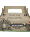 Pure Wool Dryer Balls White 3 Count by Moss Creek Wool Works
