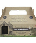 Pure Wool Dryer Balls Brown 3 Count by Moss Creek Wool Works