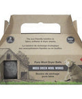 Pure Wool Dryer Balls Grey 3 Count by Moss Creek Wool Works