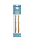 Kids Bamboo Toothbrush 2 Packets by Spa Dent Naturals