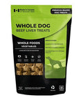 Whole Dog Beef Liver Treats Whole Foods Vegetables Baked Dog Treats 380 Grams by Foley Dog Treat Company