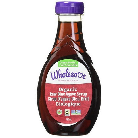 Organic Raw Blue Agave 480 mL by Wholesome