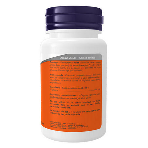 L-Tyrosine 60 Capsules by Now