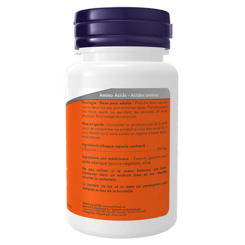 L-Tyrosine 60 Capsules by Now