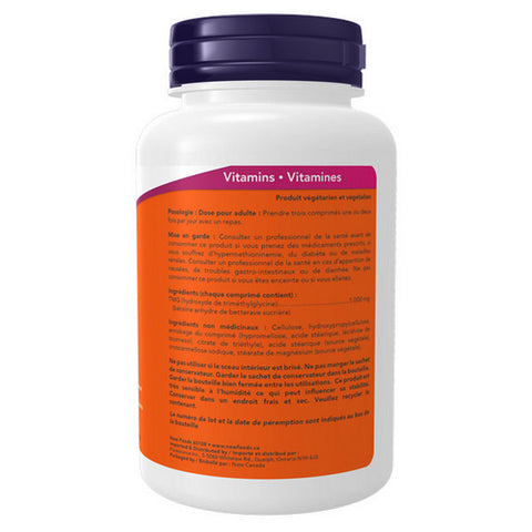 TMG (Trimethylglycine) 100 Tablets by Now
