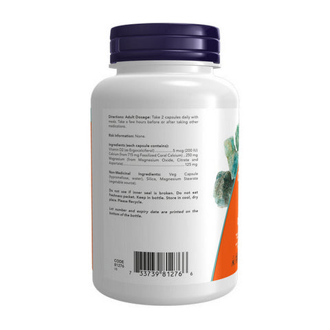 Coral Calcium Plus 100 VegCaps by Now