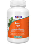 Iron Bisglycinate 90 Veg Capsules by Now