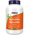 Organic Spirulina 500 Tabs by Now