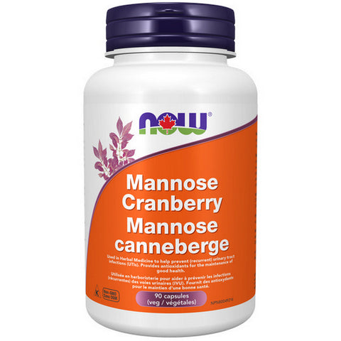 Mannose Cranberry 90 VegCaps by Now