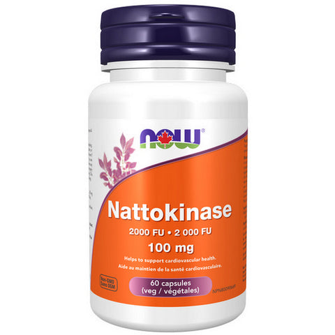 Nattokinase 2000 FU 60 VegCaps by Now