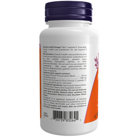 Pycnogenol with Bioflavonoids 60 VegCaps by Now