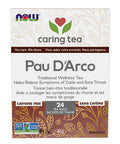 Pau D'arco Traditional Wellness Tea 24 Bags by Now