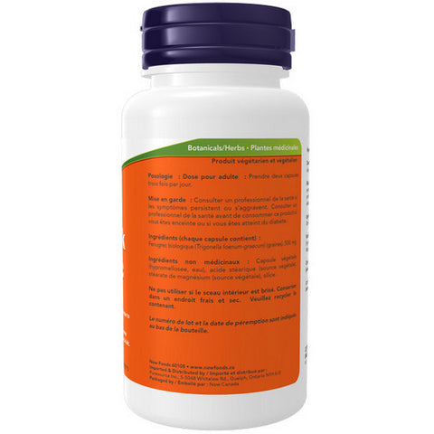 Fenugreek 100 VegCaps by Now