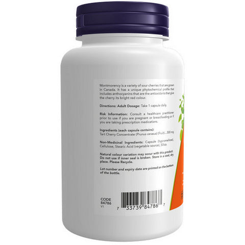 Tart Montmorency Cherry Concentrate 90 VegCaps by Now