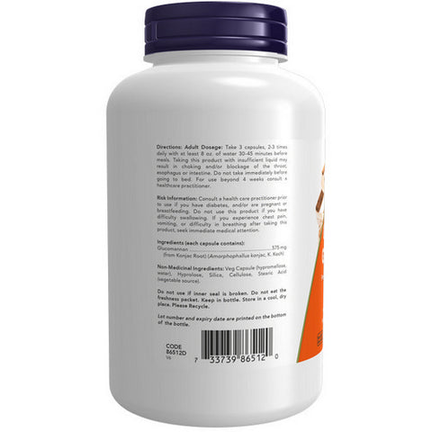 Glucomannan 180 Caps by Now