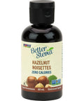 Stevia Liquid Extract (Hazelnut) 60 Ml by Now