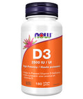 Vitamin D-3 180 Softgels by Now