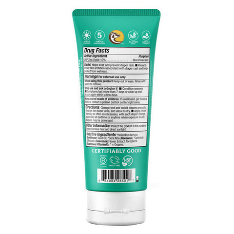 Badger Balm, Baby Zinc Oxide Diaper Cream, 2.9 Oz