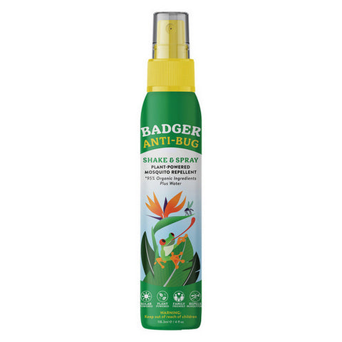 Badger Balm, Anti-Bug Shake & Spray, 4 Oz
