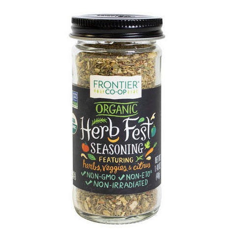 Frontier Coop, Organic Herb Fest Seasoning, 1.40 Oz