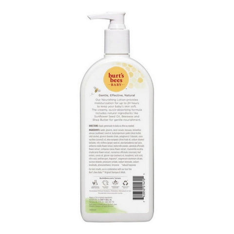 Burts Bees, Baby Bee Original Nourishing Lotion with Pump, 12 Oz