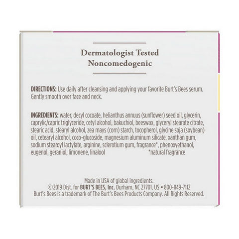 Burts Bees, Renewal Firming Moisturizing Cream, 1.8 Oz