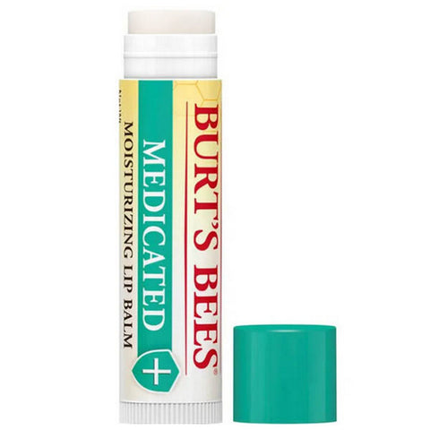 Burts Bees, Medicated Lip Balm Blister Box, 0.15 Oz