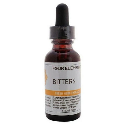Four Elements Herbals, Bitters Blend Herbal Tincture, 1 Oz