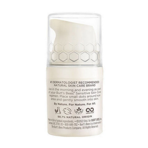 Burts Bees, Sensitive Eye Cream, 0.5 Oz