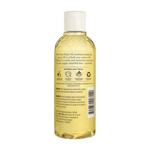 Burts Bees, Body Oil Lemon And Vitamin E, 5 Oz