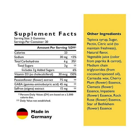 Bach, Rescue Plus Mood And Stress Gummies, 60 Count