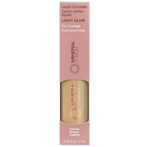 Mineral Fusion, Light Olive Liquid Concealer, 0.24 Oz