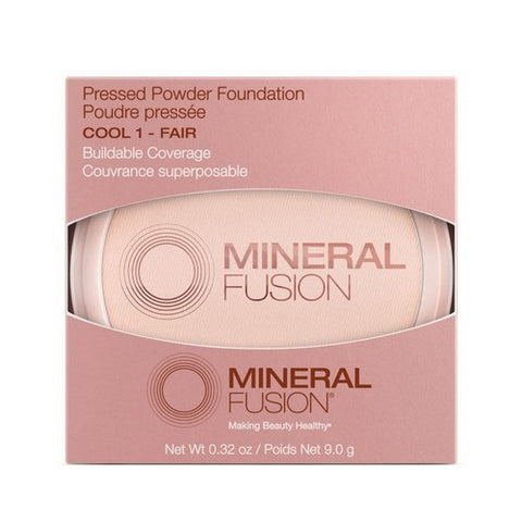 Mineral Fusion, Cool 1 Fair Pressed Powder Foundation, 0.32 Oz