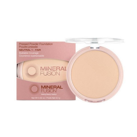Mineral Fusion, Neutral 1 Fair Pressed Powder Foundation, 0.32 Oz