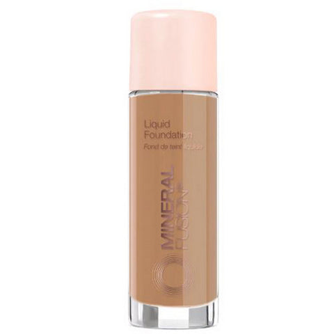 Mineral Fusion, Warm 5 Dark Caramel Pressed Powder Foundation, 0.32 Oz