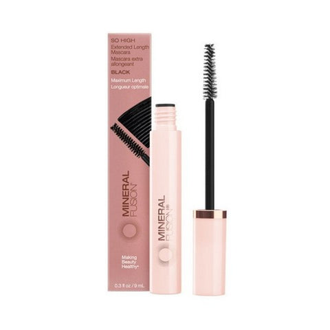 Mineral Fusion, Black SO High Extended Length Mascara, 0.3 Oz
