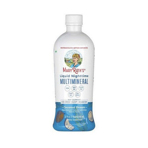 MaryRuth's, Liquid Nighttime Multimineral, 32 Oz