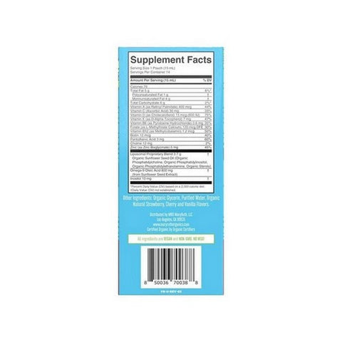 MaryRuth's, Kids Multivitamin Liposomal Pouches, 14 Count