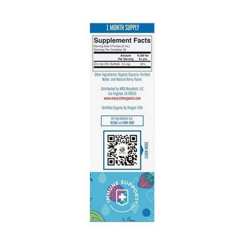 MaryRuth's, Kids Ionic Zinc Drops, 2 Oz