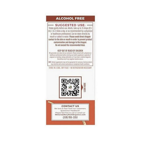 MaryRuth's, Organic Ashwagandha Herbal Blend Liquid Drops, 1 Oz