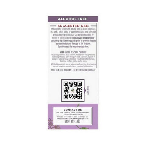 MaryRuth's, Organic Valerian Liquid Drops, 1 Oz