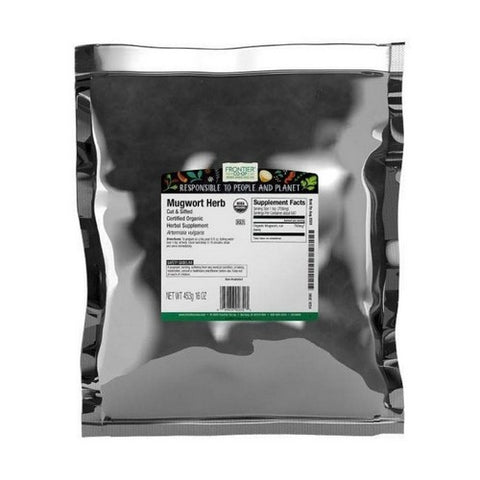 Frontier Coop, Organic Mugwort Herb Cut & Sifted, 1 Lb