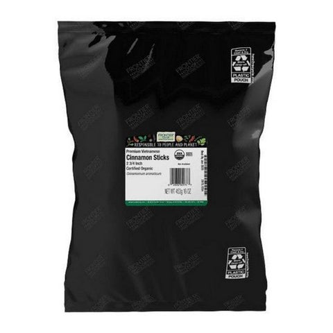 Organic Vietnamese Cinnamon Sticks 2.75" 1 Lb by Frontier Coop