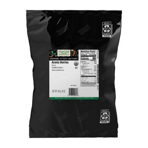 Frontier Coop, Organic Aronia Berries, 1 Lb