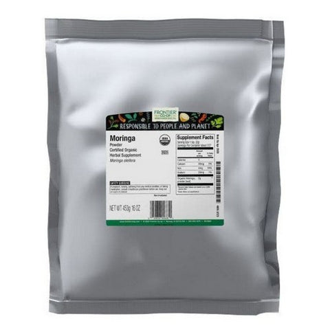 Frontier Coop, Organic Moringa Powder, 1 Lb