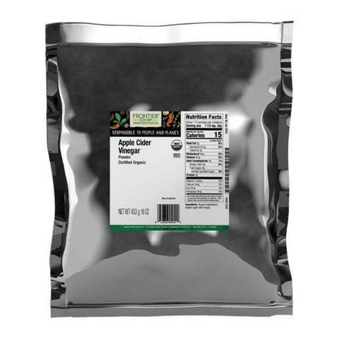 Frontier Coop, Organic Apple Cider Vinegar Powder, 1 Lb