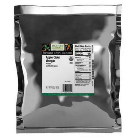 Frontier Coop, Organic Apple Cider Vinegar Powder, 1 Lb