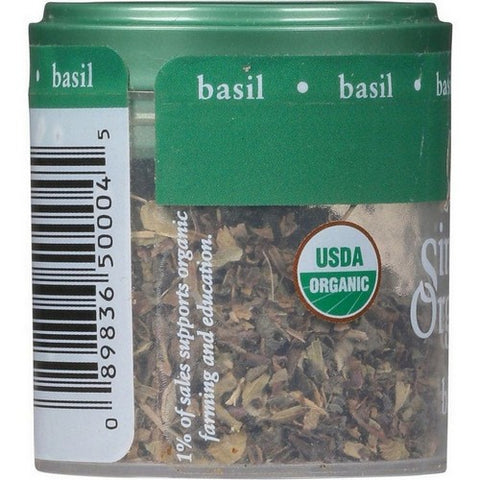 Simply Organic, Sweet Basil Leaf, 0.18 Oz