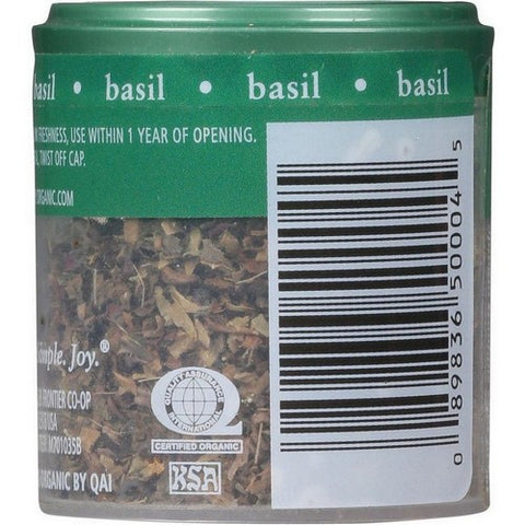 Simply Organic, Sweet Basil Leaf, 0.18 Oz