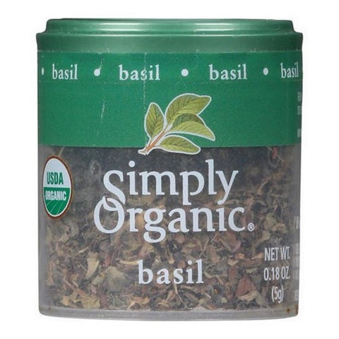 Simply Organic, Sweet Basil Leaf, 0.18 Oz